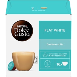 Nescafe | Dolce Gusto | Cafea Flat White, 16 capsule
