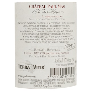 Paul Mas | Vin rosu Clos des Mures 0.75l