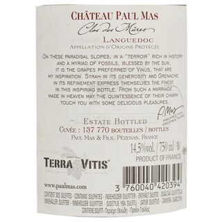 Paul Mas | Vin rosu Clos des Mures 0.75l