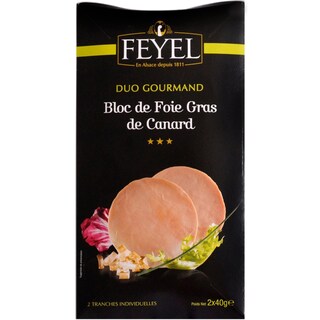Feyel | Foie gras de rata 2x40g
