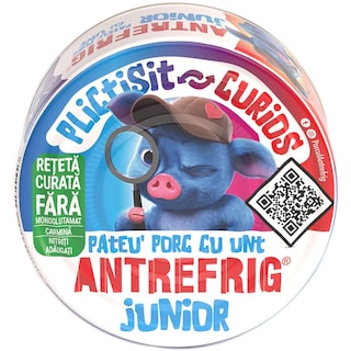 Antrefrig | Junior | Pate de porc cu unt 100g