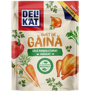 Delikat | Baza pentru mancaruri cu gust de gaina fara monoglutamat adaugat 175g