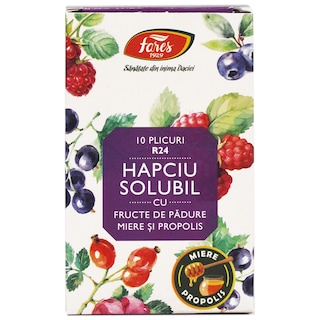 Fares | Hapciu Solubil | Supliment alimentar cu indulcitori, Hapciu 10x5g