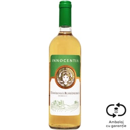 Innocentia | Vin alb demidulce Tamaioasa Romaneasca 0.75L