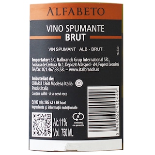 Alfabeto | Vin spumant brut 0.75L