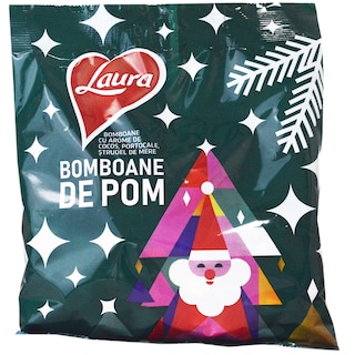 Laura | Bomboane de pom cu arome de cocos, portocale, strudel de mere 184g