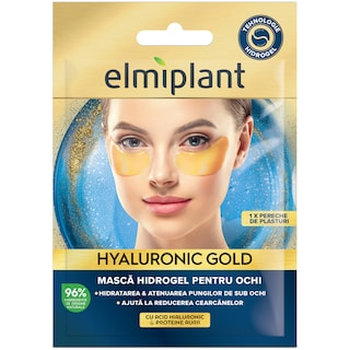 Elmiplant | Masca hidrogel pentru ochi Hyaluronic Gold