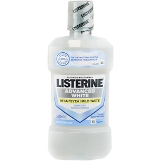 Listerine | Apa de gura Advanced white 500ml