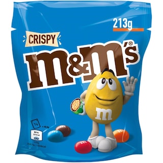 m&m's | Bomboane de ciocolata cu miez crocant 213g