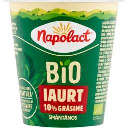 Napolact Bio | Iaurt smantanos 10% grasime 140g