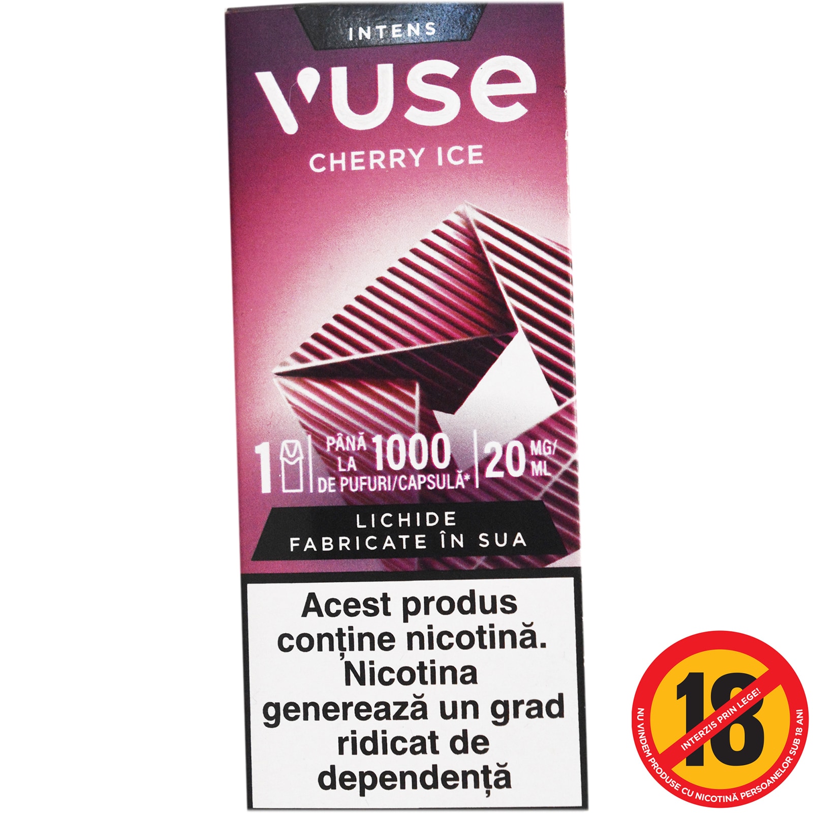 Vuse | Capsula Cherry Ice 20ml | Mega-image