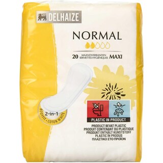 Delhaize | Absorbante Normal Maxi, 20 bucati