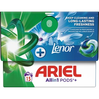 Ariel | Detergent capsule lenor, 15 spalari
