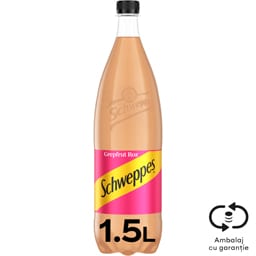 Schweppes | Apa tonica cu gust de grepfrut roz 1.5L