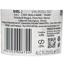 Siel | Vin rosu sec 0.75L