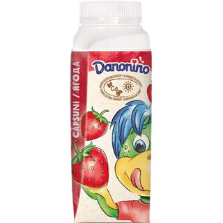 Danonino | Iaurt de baut cu capsuni 190g