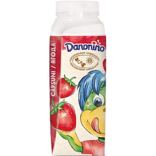 Danonino | Iaurt de baut cu capsuni 190g