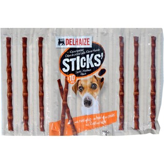 Delhaize | Mini sticks pentru caini 10 bucati 50g
