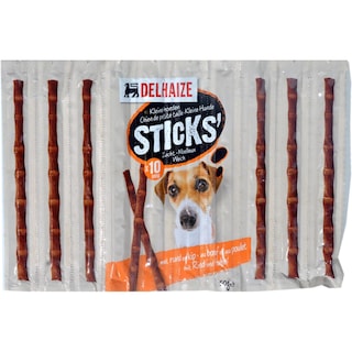 Delhaize | Mini sticks pentru caini 10 bucati 50g