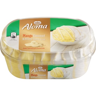 Aloma | Inghetata cu mango si cocos, sirop de ciocolata alba 433g