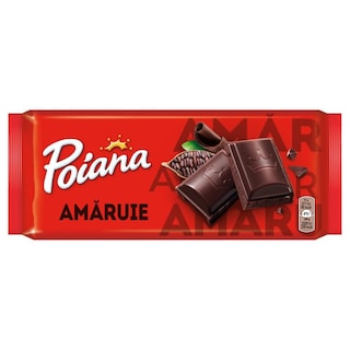 Poiana | Ciocolata amaruie 80g