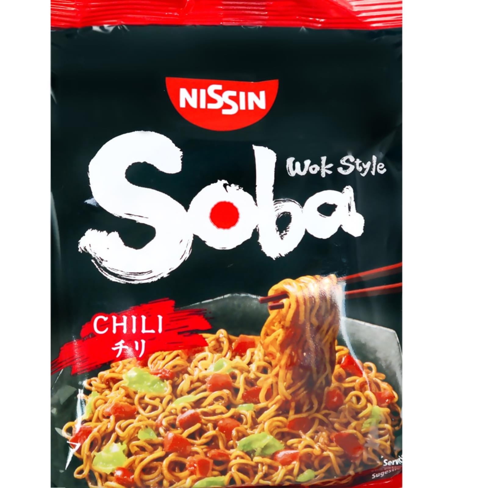 Nissin | Soba | Taietei cu sos chilli 111g | Mega-image