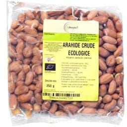 Arahide crude ecologice 250g