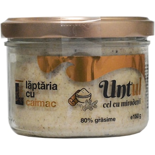 Laptaria cu caimac | Untul cel cu mirodenii 80% grasime 150g