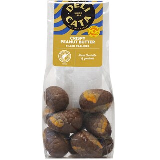 Delicata | Oua de ciocolata cu unt de arahide 150g