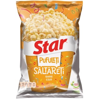 Star | Pufuleti saltareti cu sare 80g