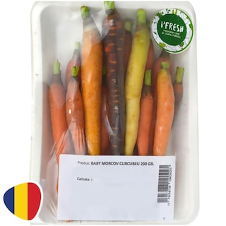 (produs ambalat) | Baby morcovi mix curcubeu 200g