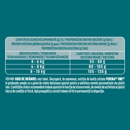 Purina One | Hrana uscata pentru pisici sterilizate, cu somon si cereale integrale 750g