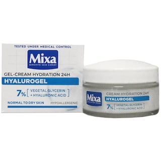 Mixa | Gel-crema hidratant 24h Hyalurogel Light 50ml
