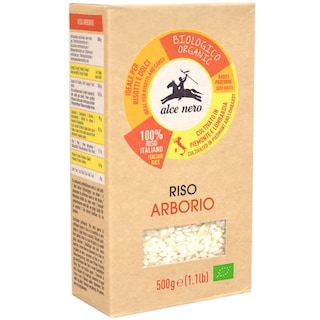 Alce Nero | Orez arborio alb 500g