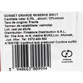 Gosset | Sampanie 750ml