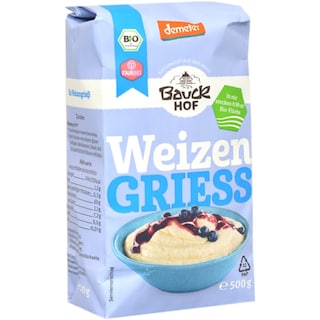 Bauckhof | Gris bio din grau integral 500g