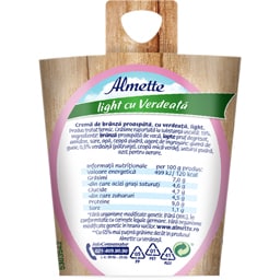 Almette | Crema de branza Light cu verdeata 150g