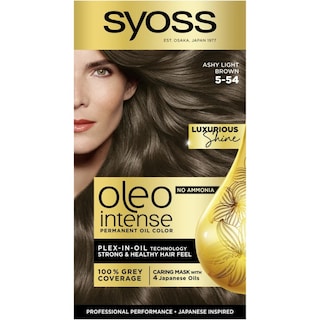 Syoss | Vopsea fara amoniac 5-54 Saten Deschis Cenusiu