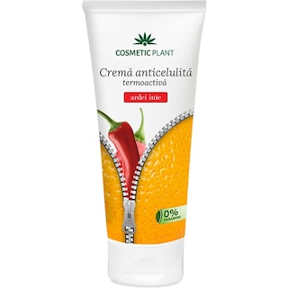 Cosmetic Plant | Crema anticelulita termoactiva cu extract de ardei iute 200ml