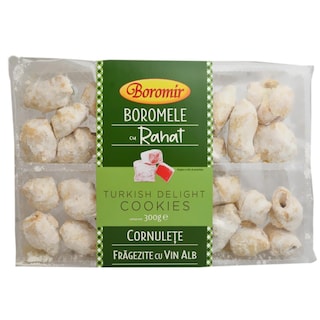 Boromir | Cornulete cu rahat fragezite cu vin alb 300g