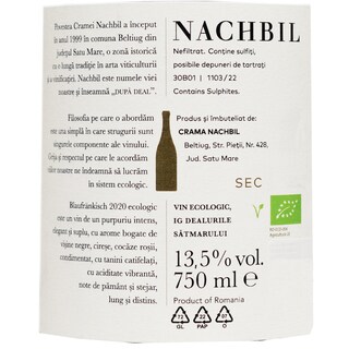 Nachbil | Vin rosu sec ecologic Blaufrankisch 0.75L