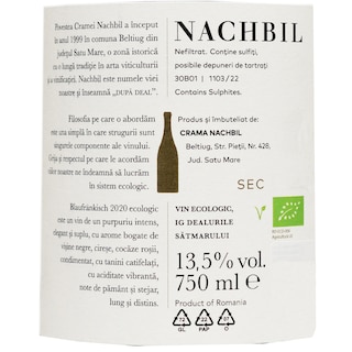 Nachbil | Vin rosu sec ecologic Blaufrankisch 0.75L