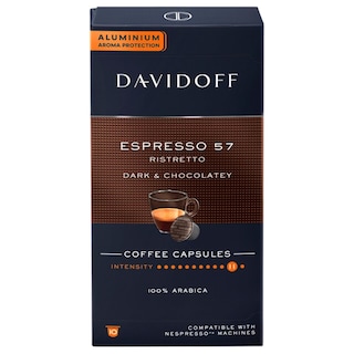 Davidoff | Cafea Espresso 57 Ristretto, 10 capsule