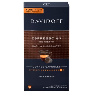 Davidoff | Cafea Espresso 57 Ristretto, 10 capsule