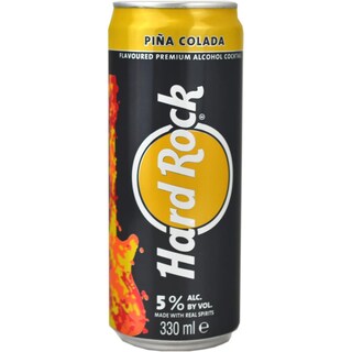 Hard Rock | Bautura alcoolica carbogazoasa cu aroma de pina colada 0.33L
