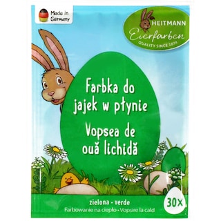 Heitmann | Vopsea de oua lichida verde 10ml