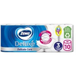 Hartie igienica Deluxe Delicate Care, 3 straturi, 10 role