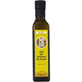 Solaris | Ulei din seminte de susan presat la rece 250ml