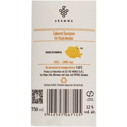 Gramma | Vin roze demisec Splash Rose 0.75L