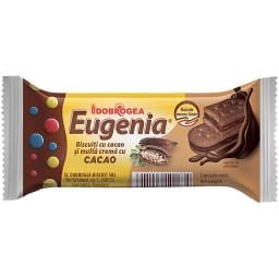 Biscuiti cu cacao si crema cu cacao 36g